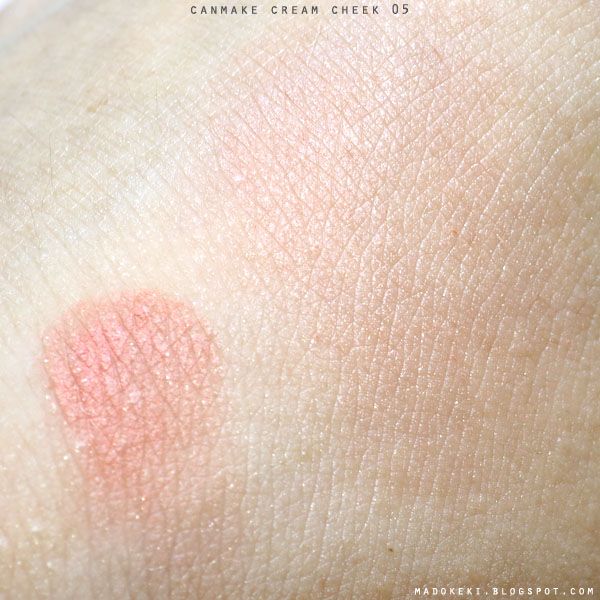 Canmake Cream Cheek 05 (Swatch and Review)