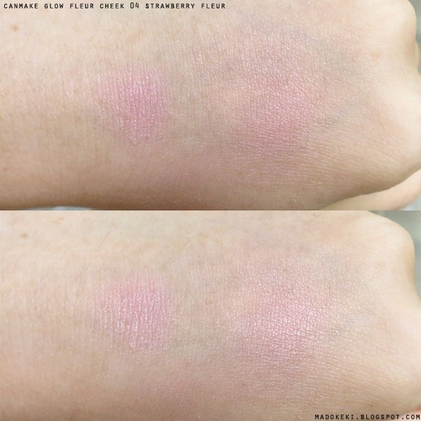 Canmake Glow Fleur Cheeks 04 Swatch