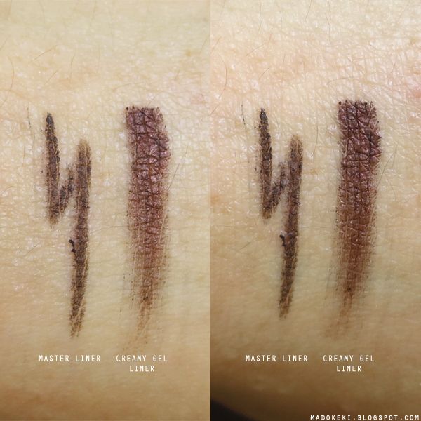 Maybelline Masterliner Cream Pencil BR-1 (Swatch and Review)