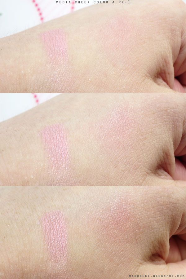 Media Cheek Color A PK-1 (Swatch and Review)