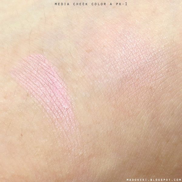 Media Cheek Color A PK-1 (Swatch and Review)