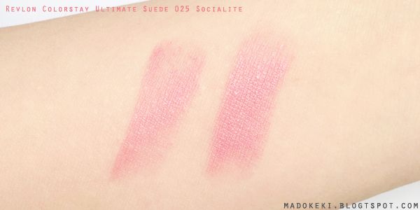 Revlon ColorStay Ultimate Suede 025 Socialite Swatch