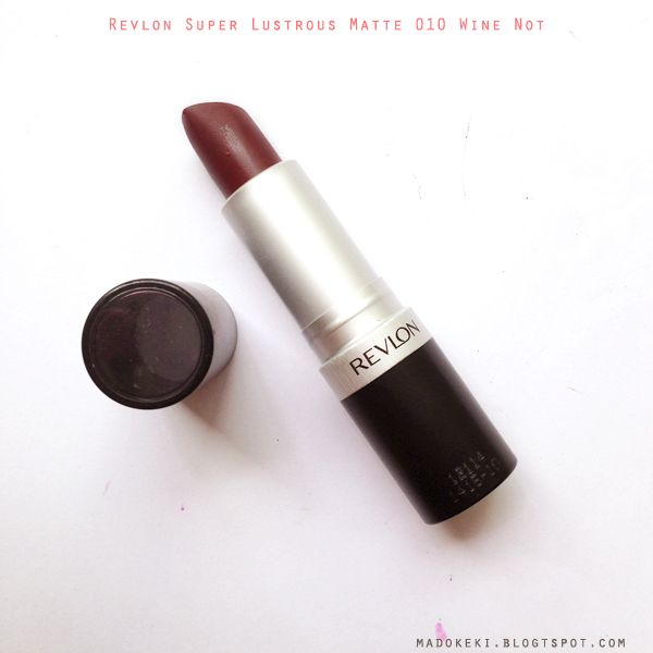 Revlon Super Lustrous Lipstick Matte 010 Wine Not