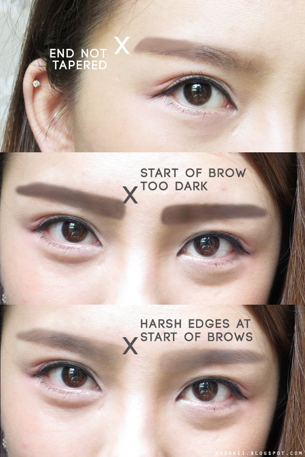 How To Get Korean Style Eyebrows Madokeki Makeup Reviews Tutorials