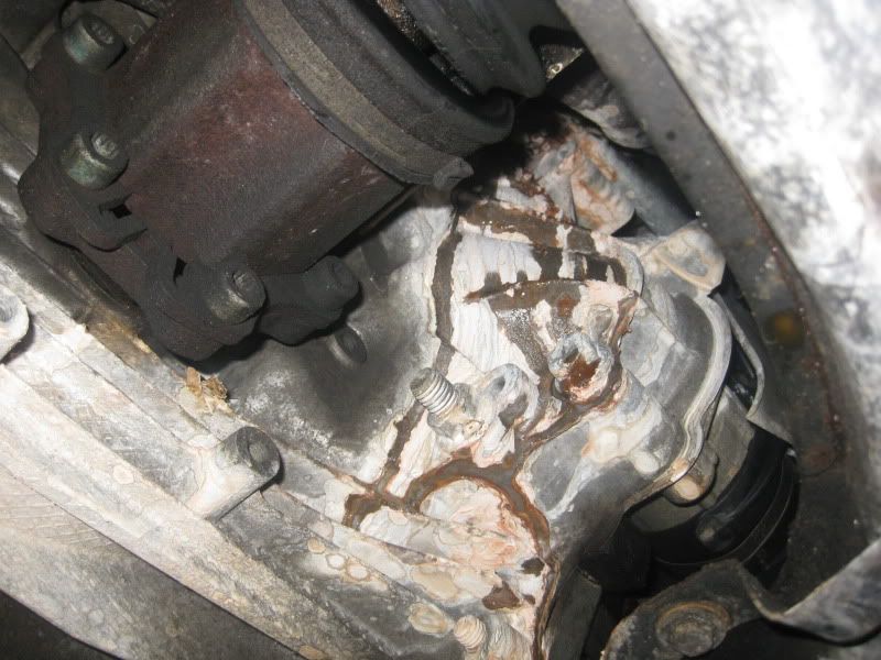 Help Coolant Leak Over Tranny