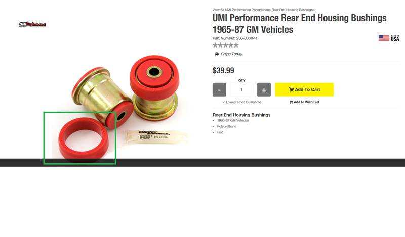 UMI Pefomance 3000- End Housing Bushing - Amazon.ca