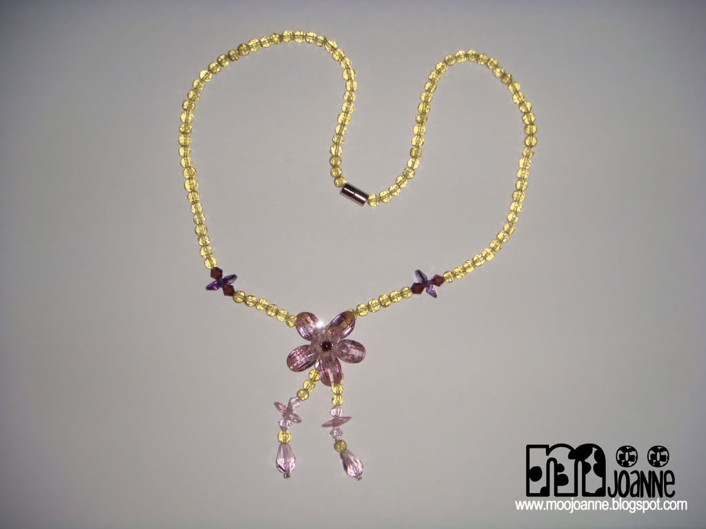 NL015 Yellow with Pink