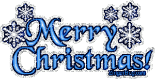 Merry Christmas in blue Pictures, Images and Photos