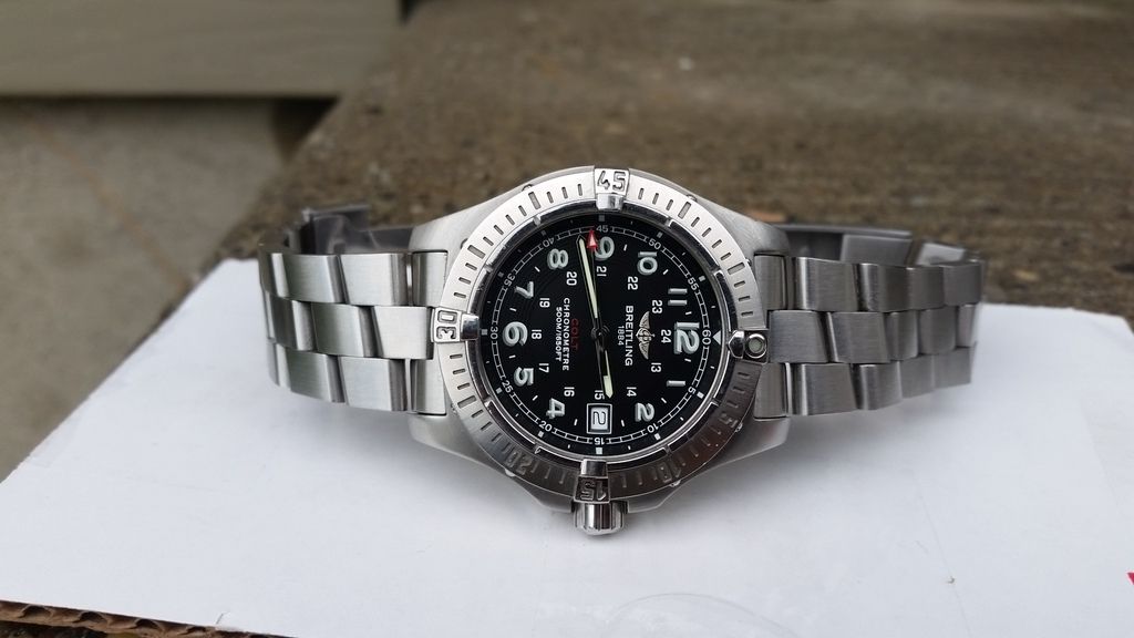 breitling colt quartz a74380