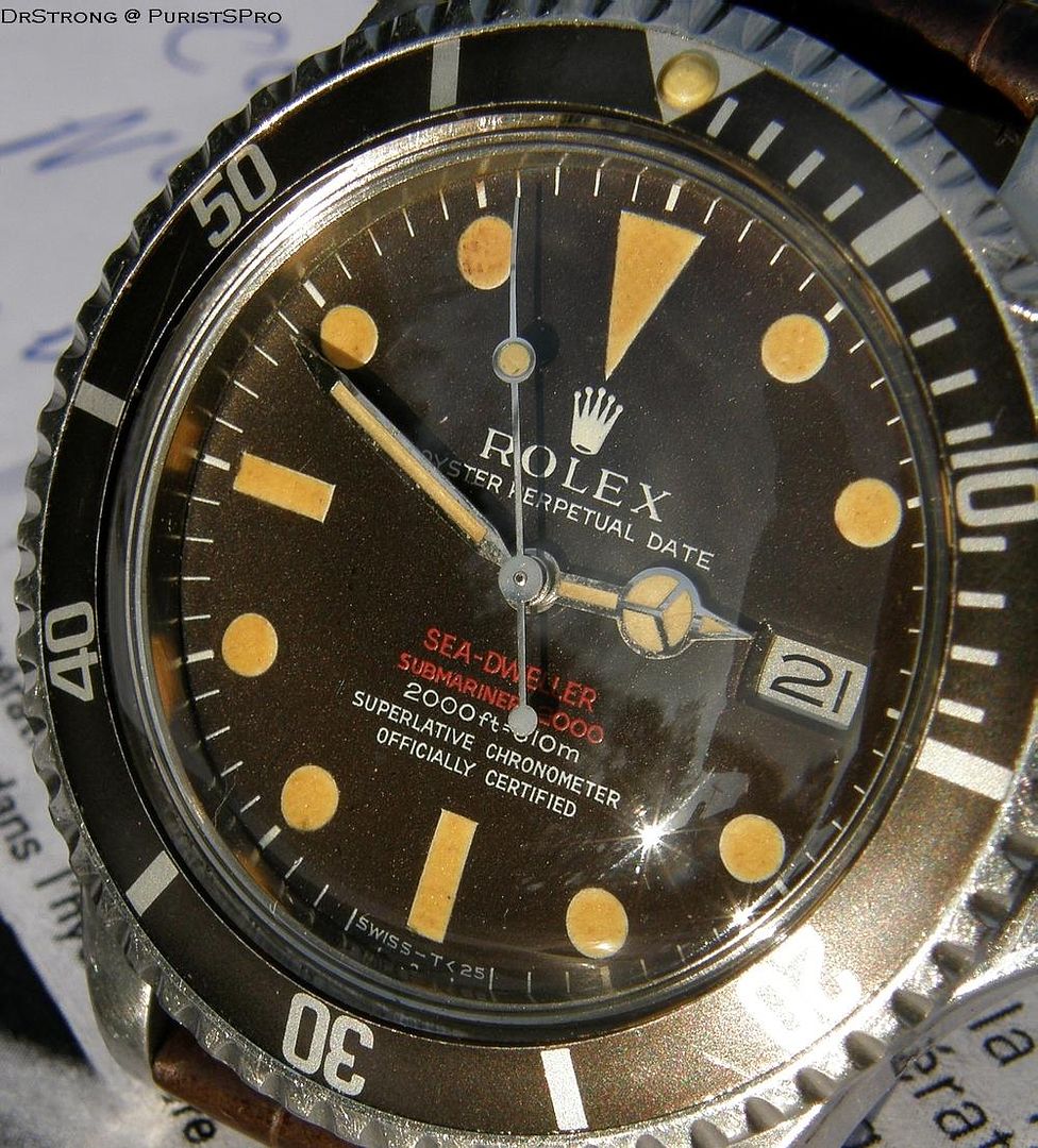 rolex comex double red