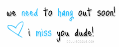 I Miss You Comment Graphics