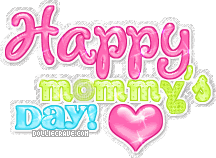 Mother's Day Glitter Graphics from dolliecrave.com