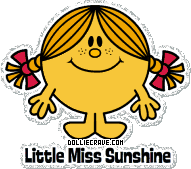 Mr Men & Little Miss Glitter Graphics