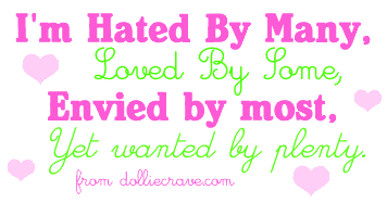 Pretty Quotes, Dress Up Games, Cartoon Dolls from Dolliecrave.com