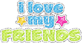Friendship Glitter Graphics from Dollielove.com