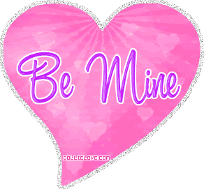 Pretty Valentine's Day Cute Glitter Comment Graphics from Dollielove.com