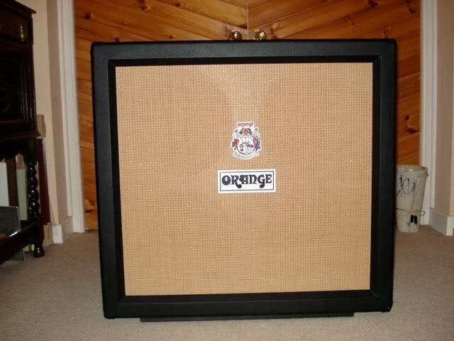 Uk Orange 4x12 V30 Cabinet Black Tolex Sevenstring Org