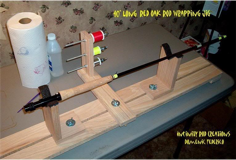 diy rod building stand