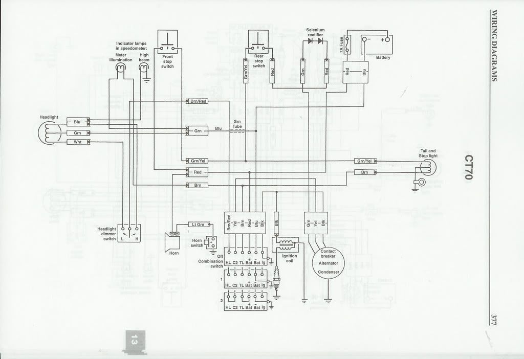 2003 Honda xr50 wiring diagram #7