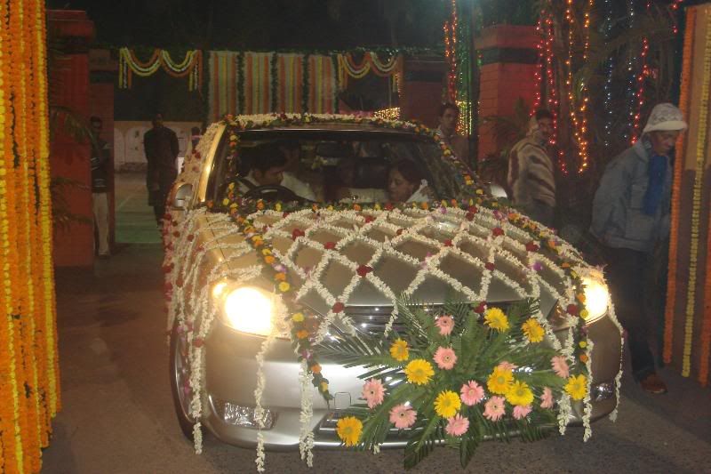 wedding cars decorations in india Re Bigfat Indian wedding cars