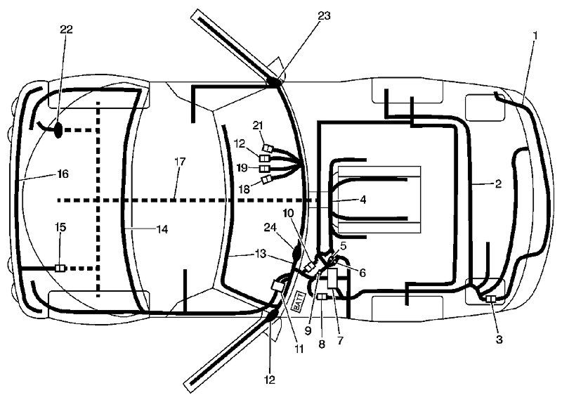 Main Wiring Harness Diagram - Corvetteforum