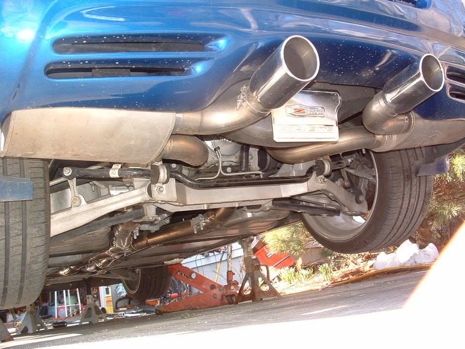 Exhaust tips sticking out past bumper CorvetteForum Chevrolet