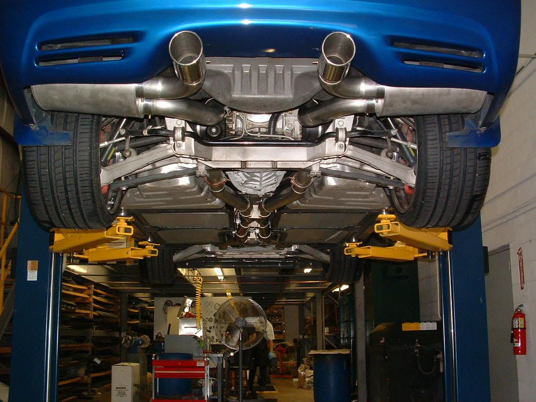 Exhaust tips sticking out past bumper CorvetteForum Chevrolet