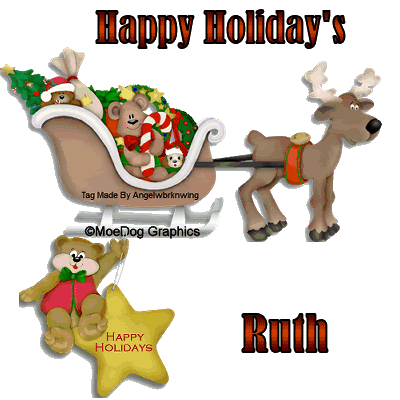 MoeDogSleighandReindeerwithStarB-1.gif picture by LovingLifeRuthie