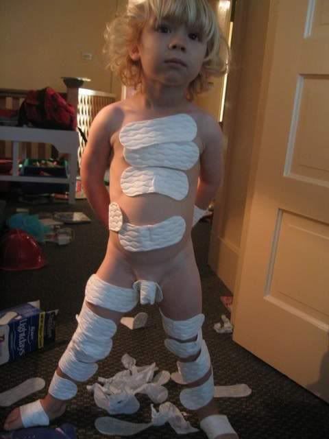 This mom has some serious blackmail material when this kid grows up!