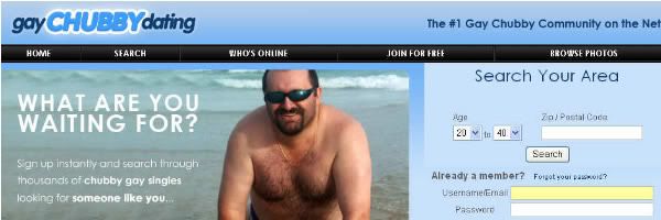 Gay Chubby Personals Gives You...