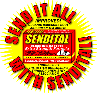 Send It All With Sendital! Climbing Graphic