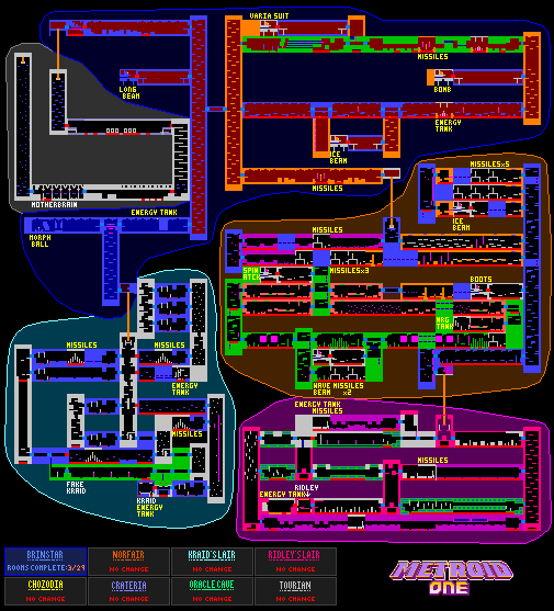 Zero Fission/Metroid Zero Mission and Fusion Hacking - Board 2