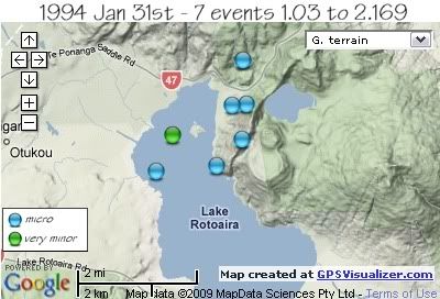  total 7 quakes January 31st 1994 