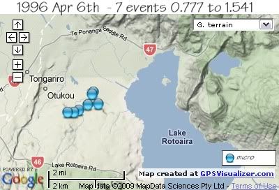  total 6 quakes April 6th 1996 