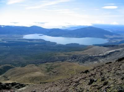  Rotoaira from Tongariro Crossing trail 