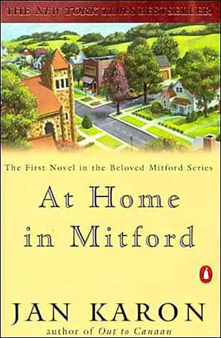At Home in Mitford by Jan Karon $7 Trade PB, NEW