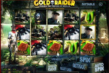 Gold Raider Video Slot