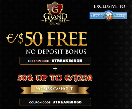 Fortune Room Casino No Deposit Bonus