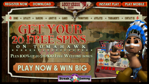 20 free spins on tomahawk
