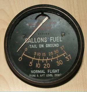 Airplane Fuel Gauge