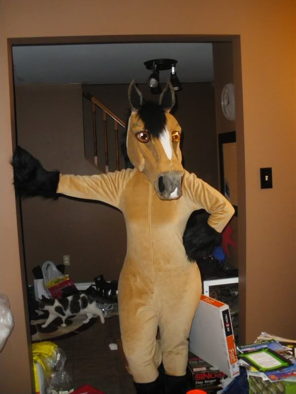 New Mascot Horse costume ^.^ - How DO you make those Animal Costumes