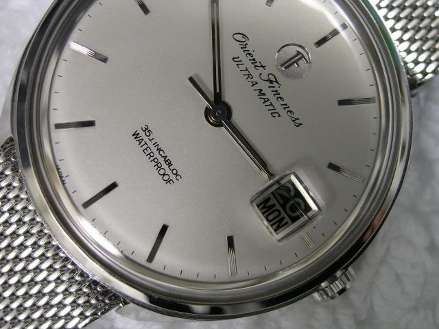 Orient Fineness Ultramatic 35j Circa 1967 The Watch Site