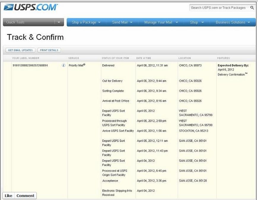 Package Stuck On Departure Scan