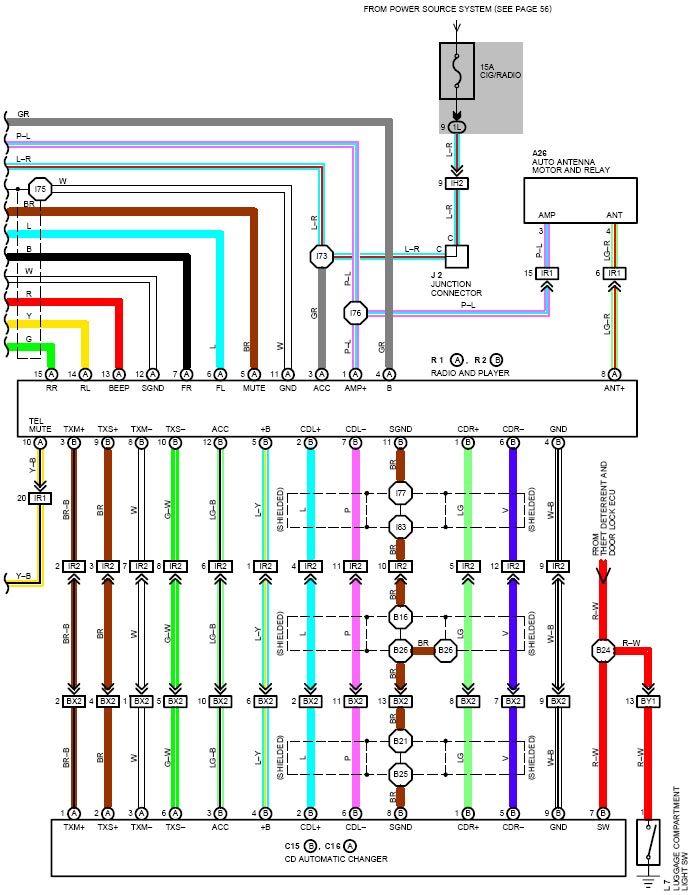 92-96 radio diagrams & wiring - one more time! - ClubLexus - Lexus