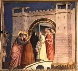 Giotto: Anna and Joachim meet at the Golden Gate