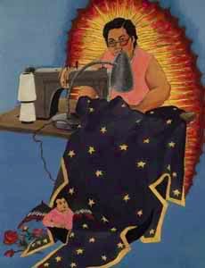 Our Lady of Guadalupe sewing