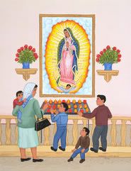 Virgen Guadalupe por Carmen Lomas Garza - www.carmenlomasgarza.com