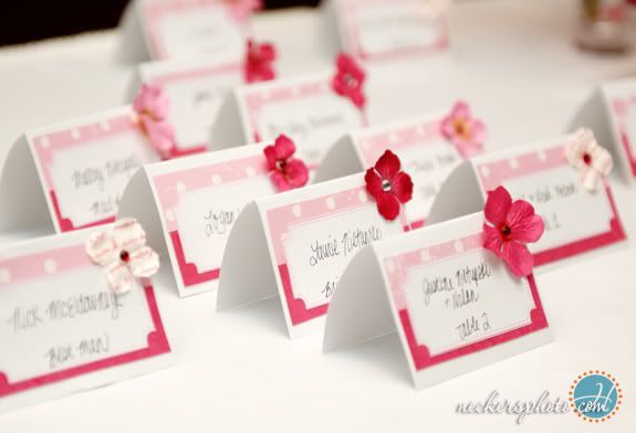 wedding table cards