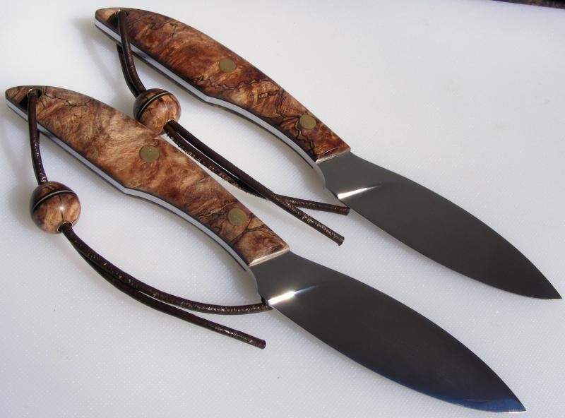 Pair of Canadian belt knives 24hourcampfire