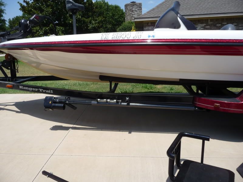 Here is my new handicap lift system to get me into our bass boat